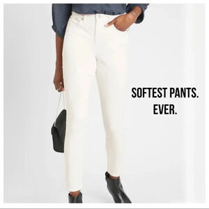 banana republic high rise skinny uncut cord